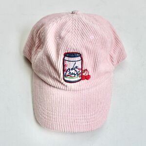 LaCroix Pink Corduroy Cherry Blossom Adjustable Baseball Hat